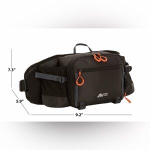 Ozark Trail Black and Gray Belt Bag